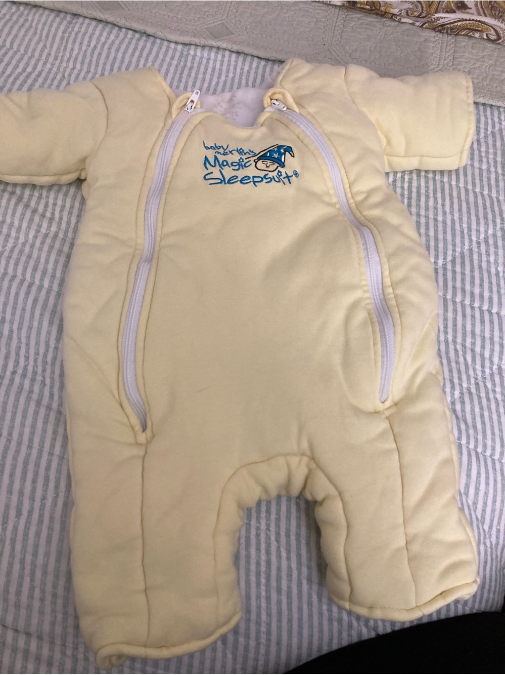 Baby Merlin’s Magic Sleepsuit Large: 3-6 months; 18-21 lbs
